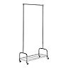 Safavieh Christian Chrome Wire Single Rod Clothes Rack