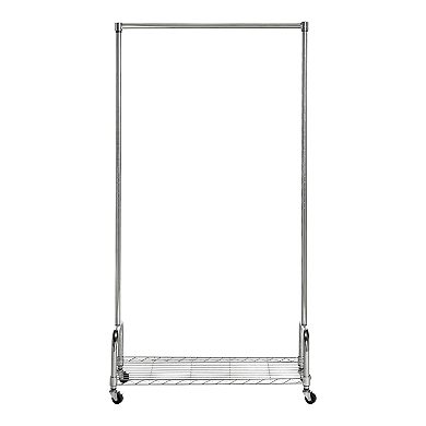 Safavieh Christian Chrome Wire Single Rod Clothes Rack