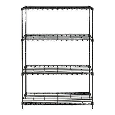 Safavieh Delta 4-Tier Chrome Wire Shelf