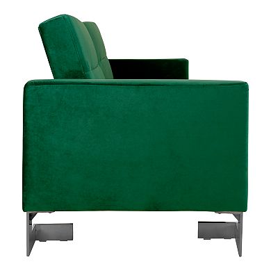 Safavieh Tribeca Green Foldable Sofa Bed