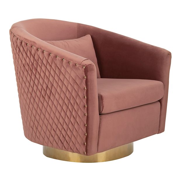 Clara quilted swivel tub chair new arrivals