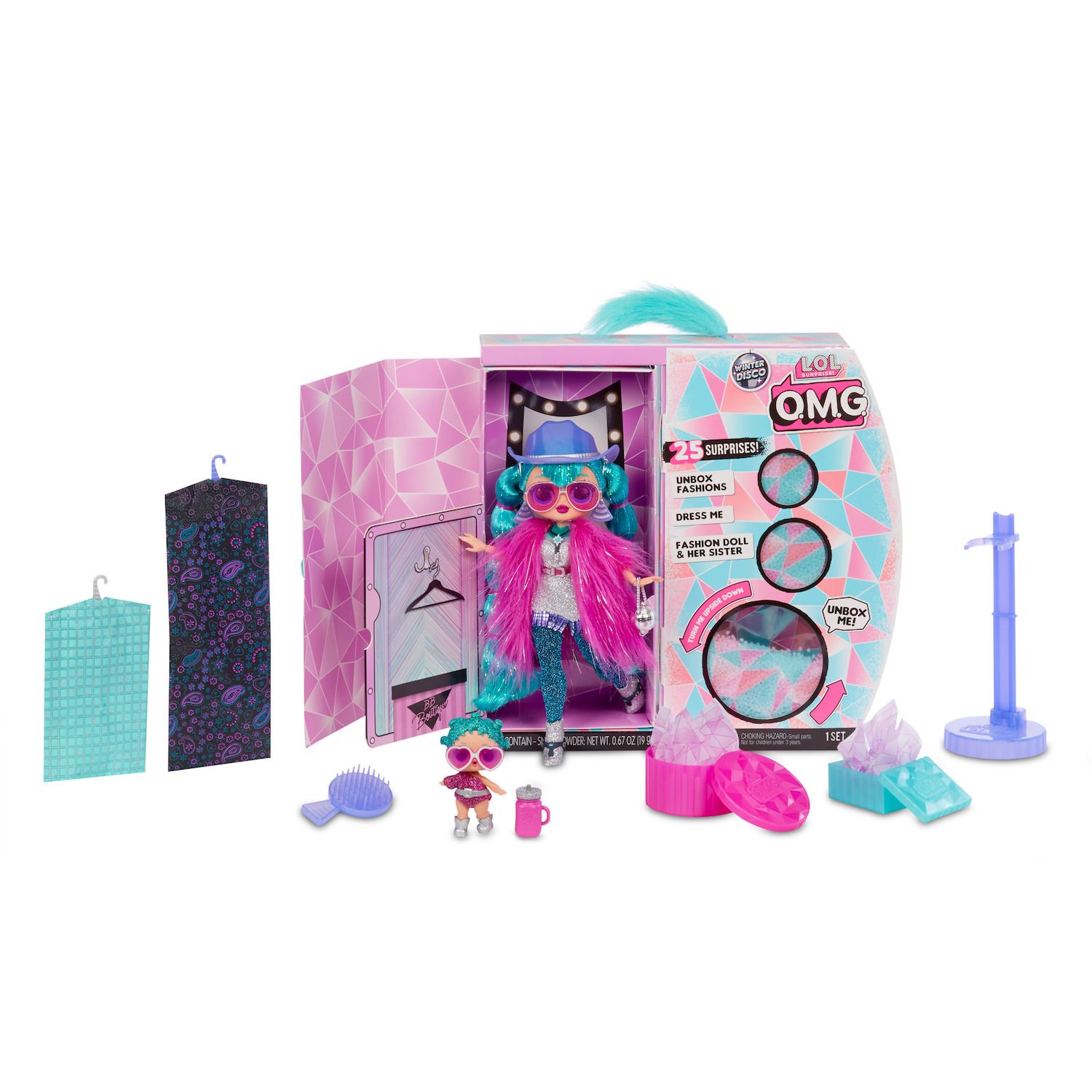 new lol omg dolls winter disco