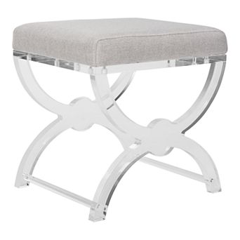 Safavieh Delfina Acrylic Ottoman