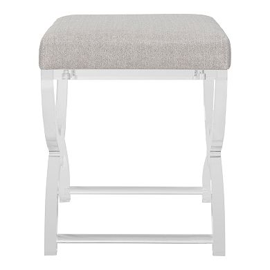 Safavieh Delfina Acrylic Ottoman