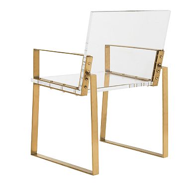 Safavieh Langston Acrylic Arm Chair