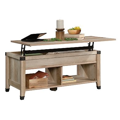Sauder Carson Forge Hidden Storage Lift Top Coffee Table