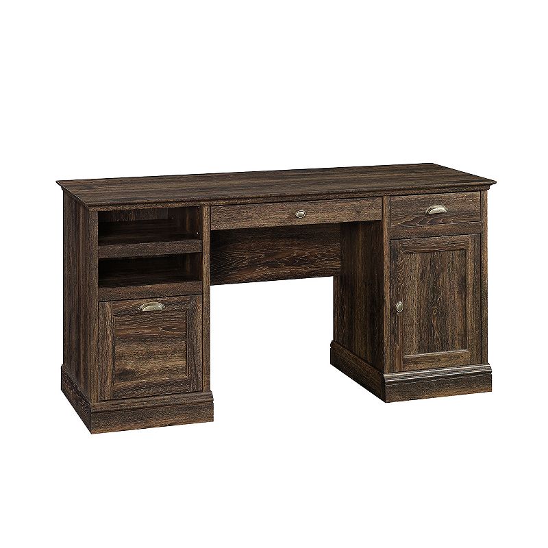 Sauder Barrister Lane Executive Desk, Iron