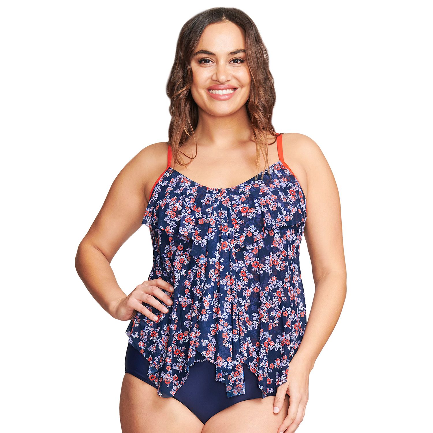 kohls womens bathing suits plus size