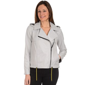 Women's Fleet Street High-Low Moto Jacket