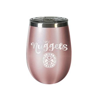 Denver Nuggets 12 oz. Rose Gold Wine Tumbler