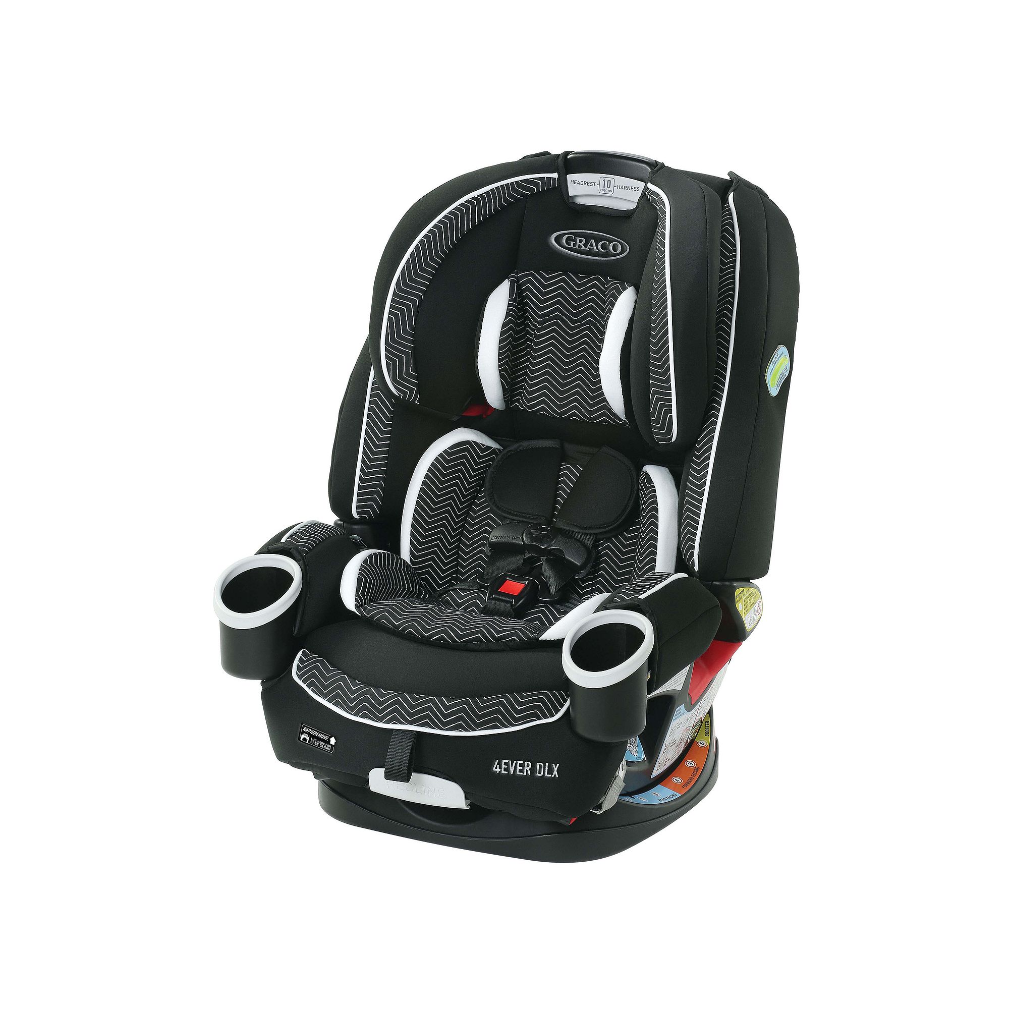 Graco 4Ever DLX 4-in-1 Convertible Car Seat, Zagg