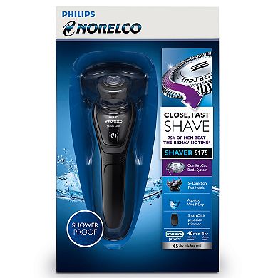 Philips Norelco Electric Shaver 5175 Click-On Precision Trimmer