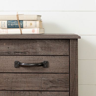South Shore Ulysses Bookcase Headboard with Doors