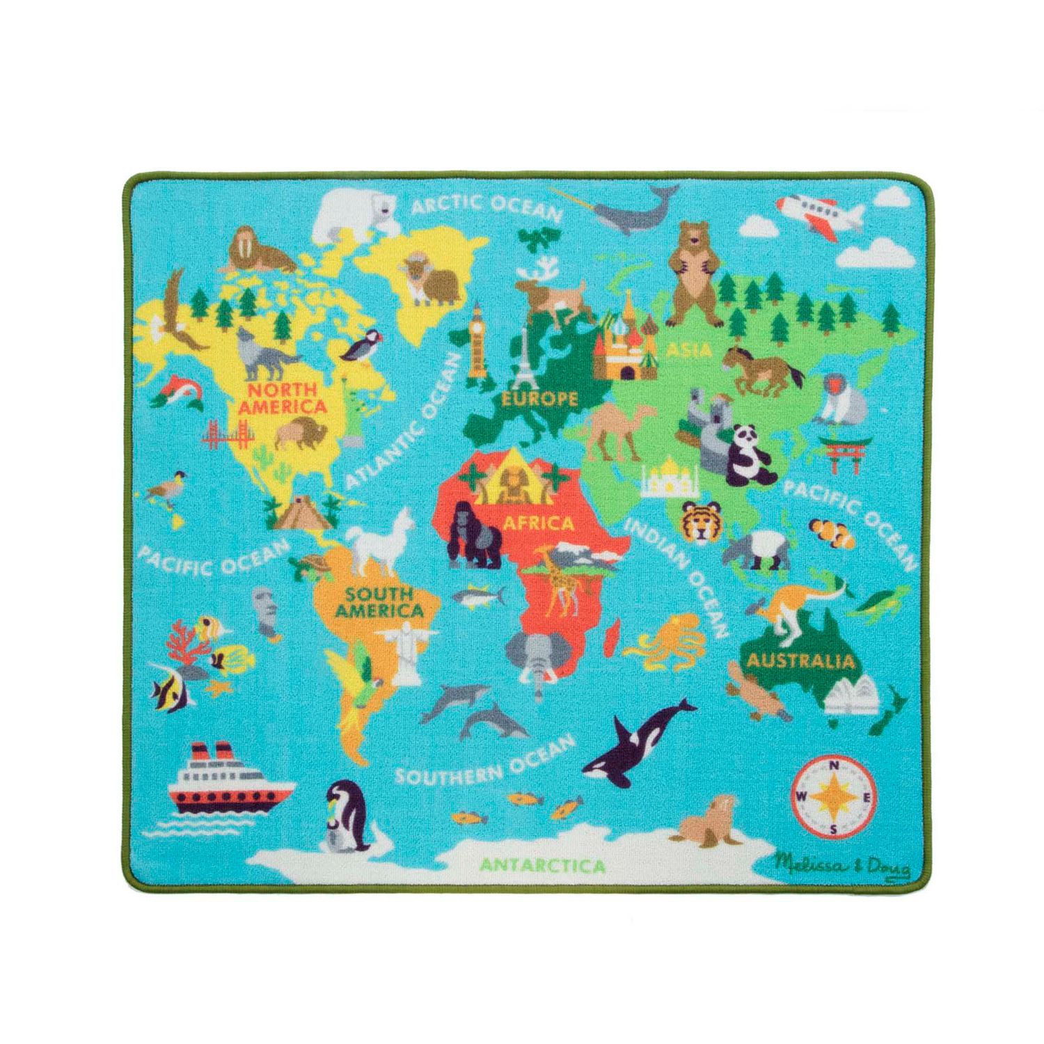 melissa and doug safari rug