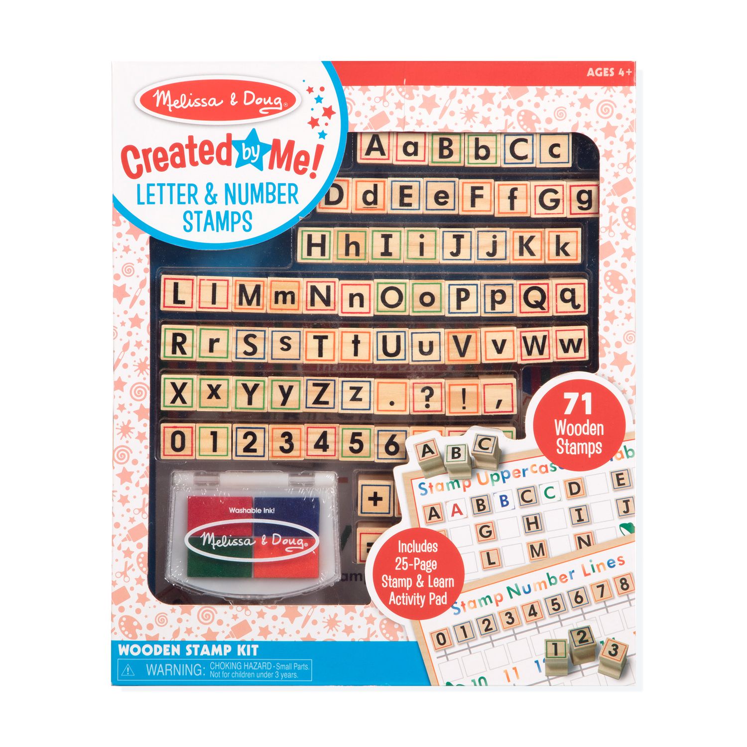 melissa and doug alphabet stamp