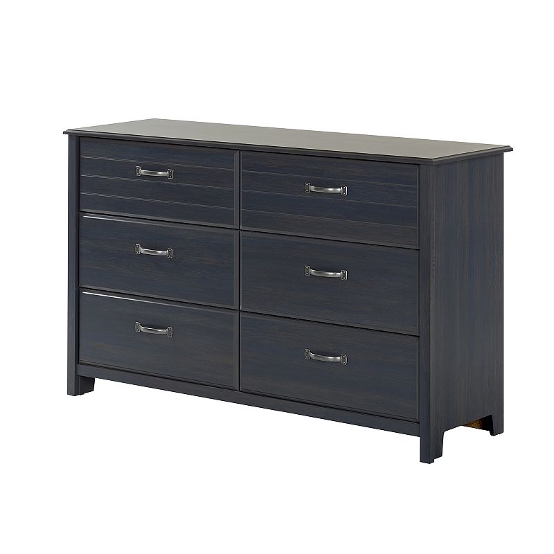 52981601 South Shore Ulysses 6-Drawer Double Dresser, Blue sku 52981601