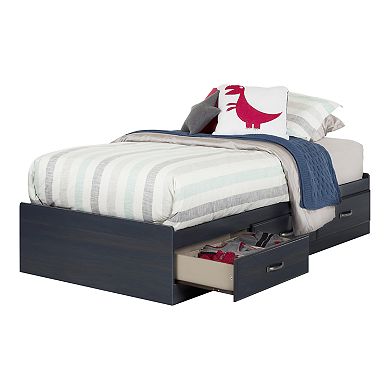 South Shore Ulysses Mates Bed with 3 Drawers