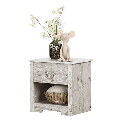 South Shore Aviron 1-Drawer Nightstand