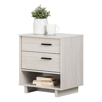 South Shore Fynn Nightstand with Cord Catcher