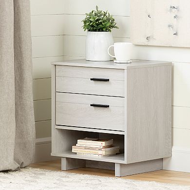 South Shore Fynn Nightstand with Cord Catcher