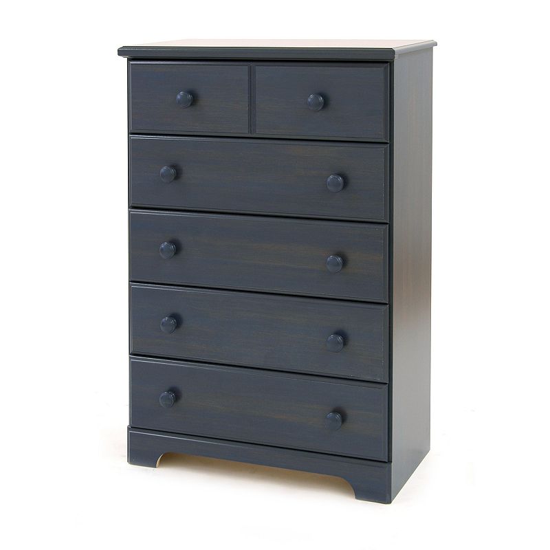 South Shore Summer Breeze 5-Drawer Chest, Blue