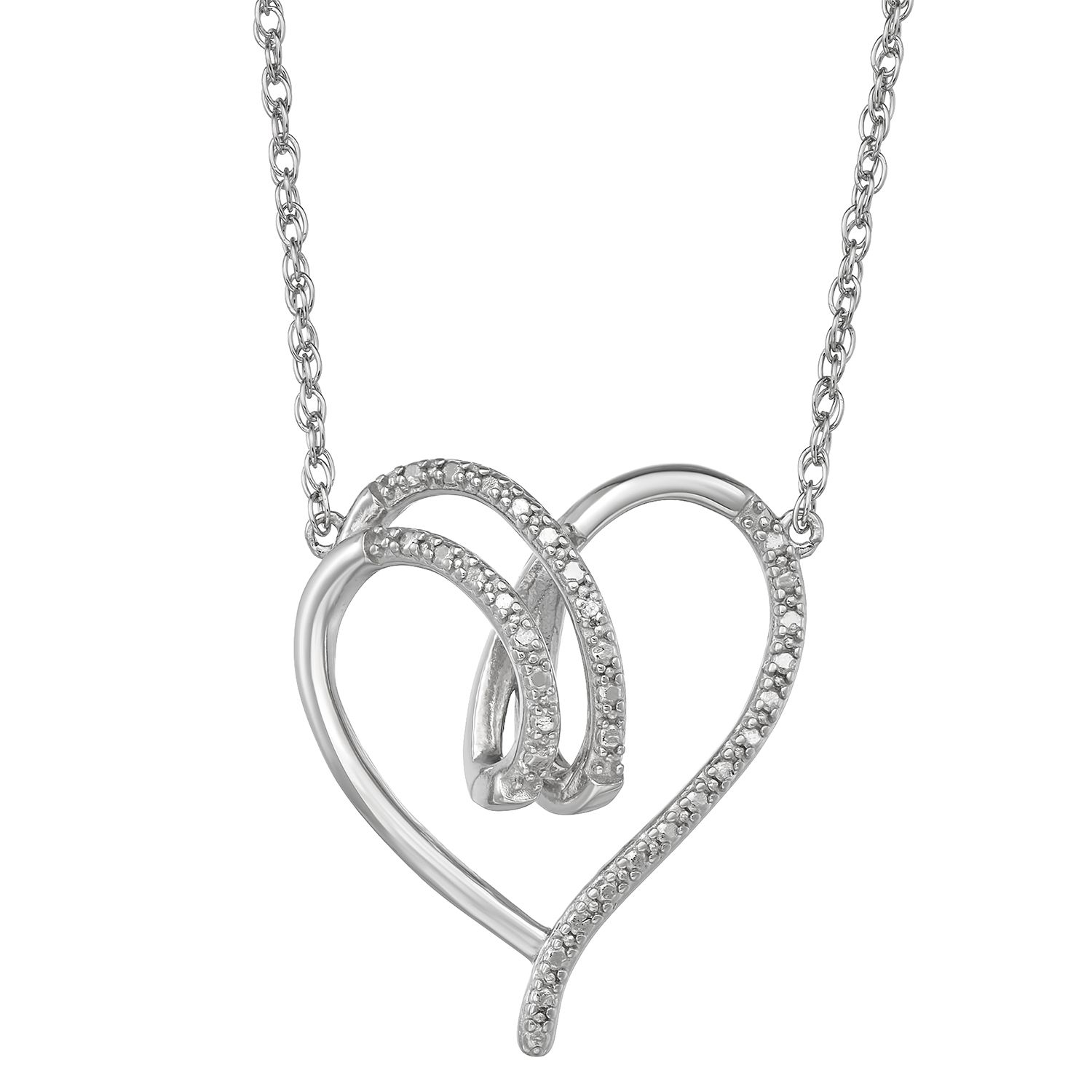 Heartbeat on sale necklace kohls