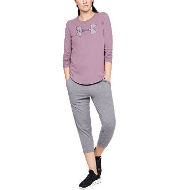 Women's Under Armour Graphic Big Logo Long Sleeve Top