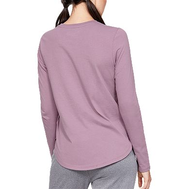 Women's Under Armour Graphic Big Logo Long Sleeve Top