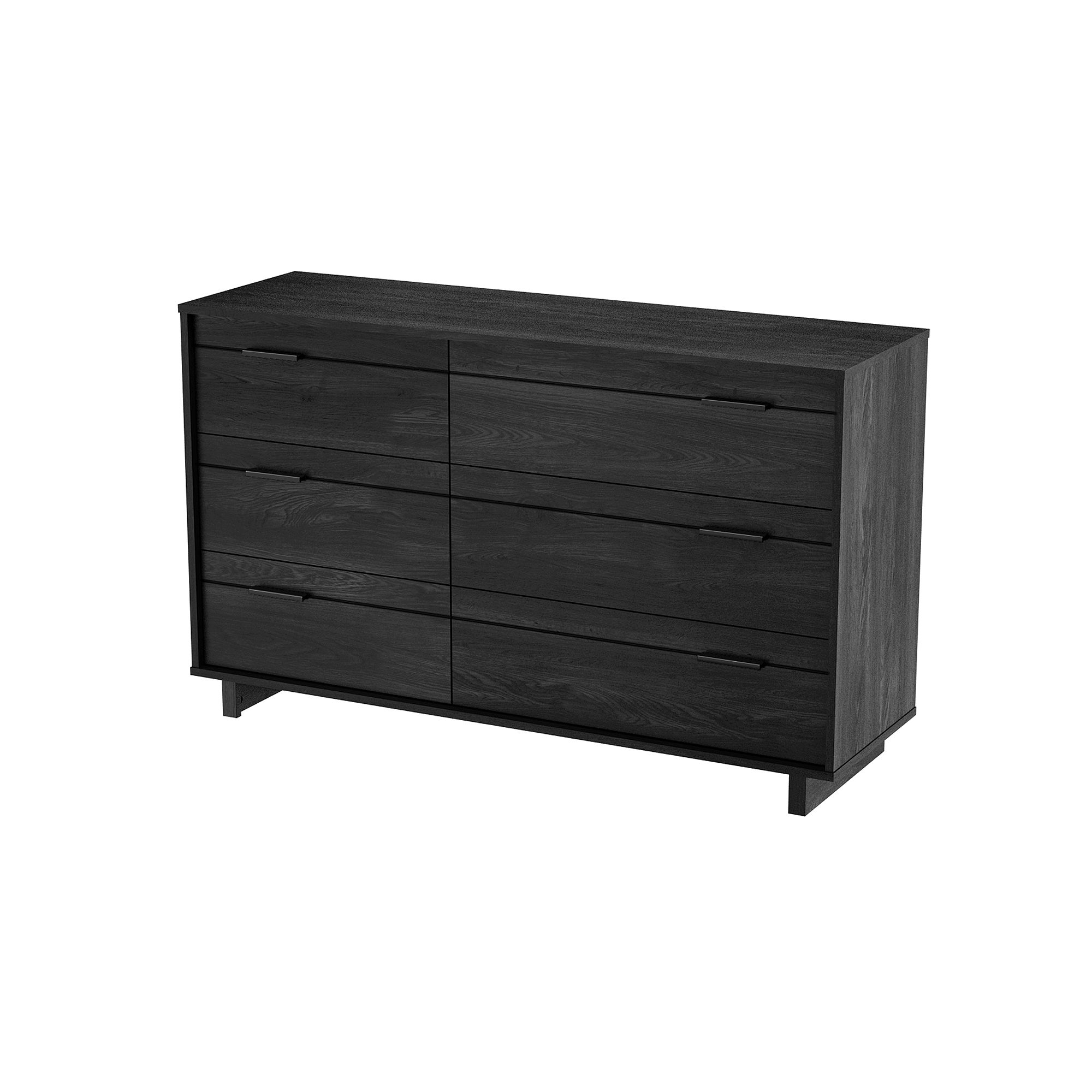 South Shore Fynn 6-Drawer Double Dresser, Gray