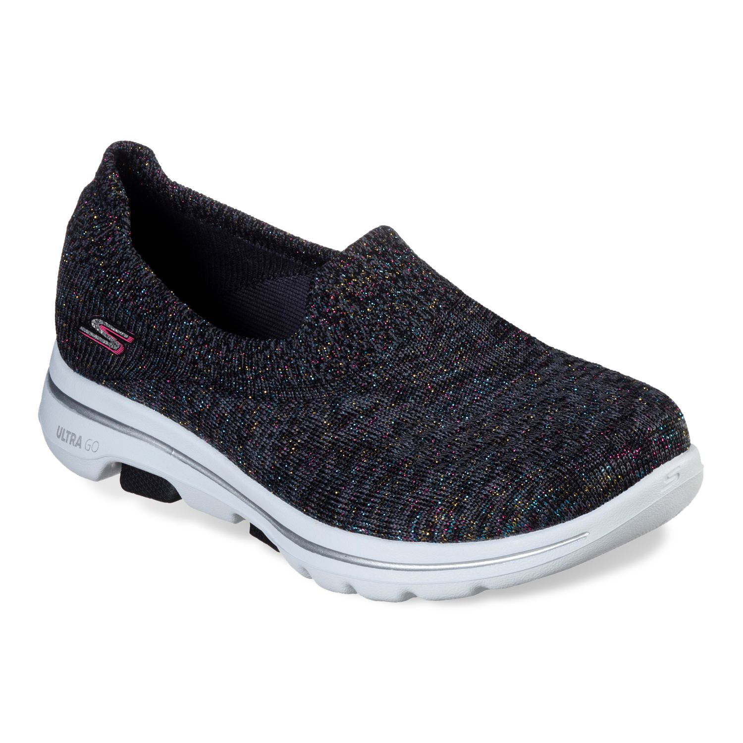skechers go walk leather and mesh