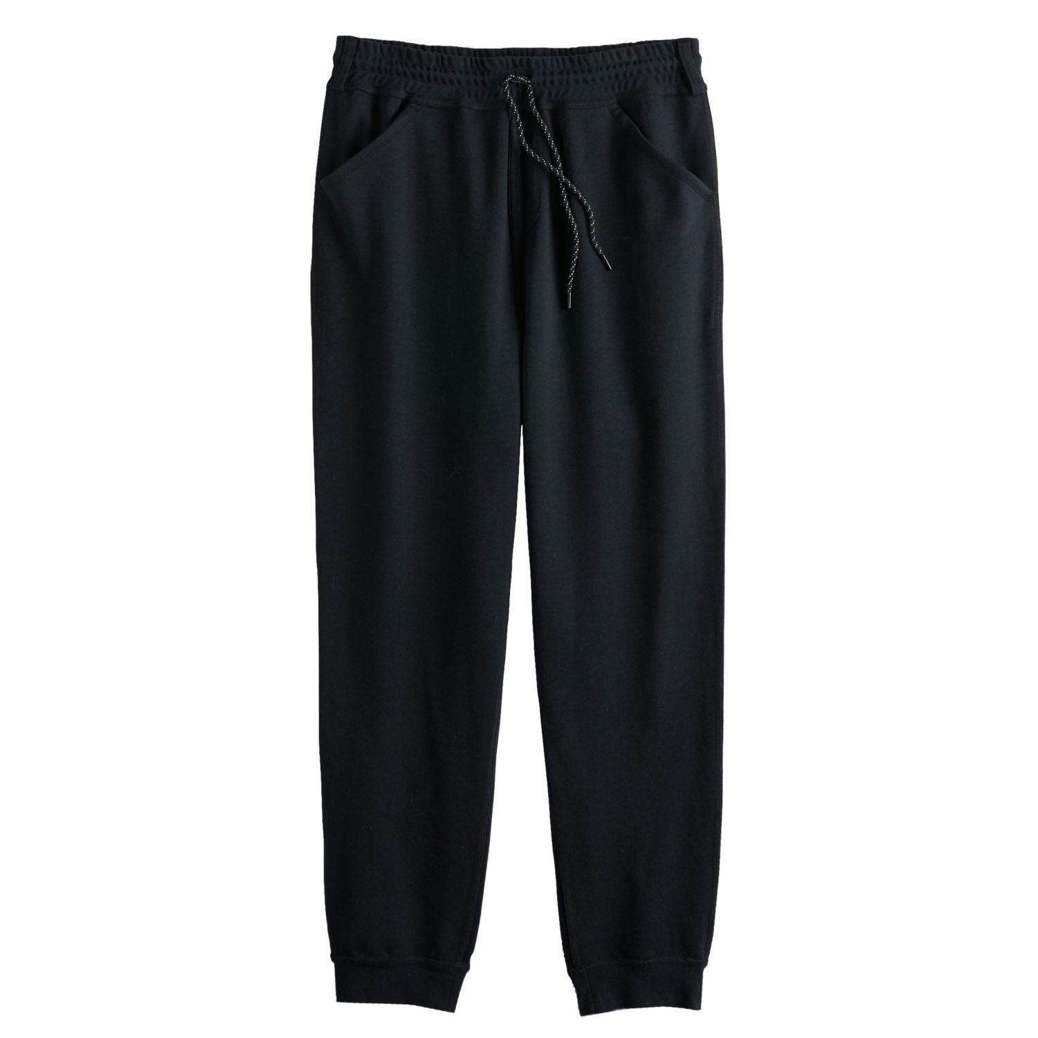 kohls black joggers