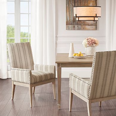 Madison Park Regina Arm Dining Chair Set