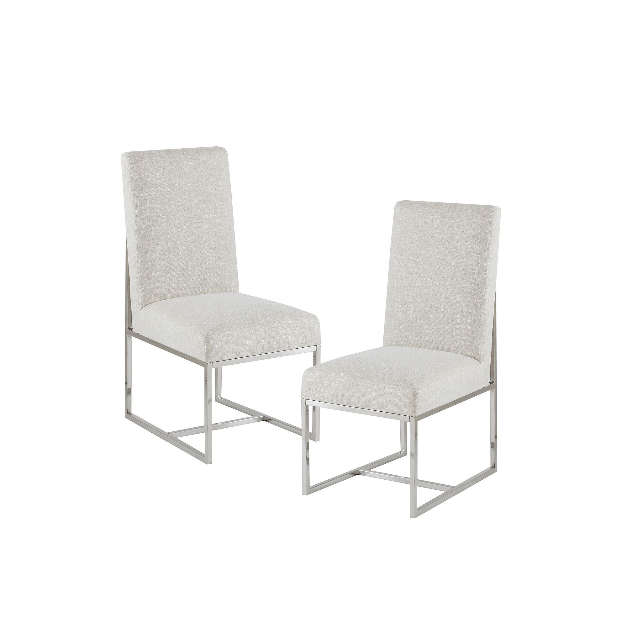 Madison Park Miyu Dining Chair 2-Piece Set, Natural