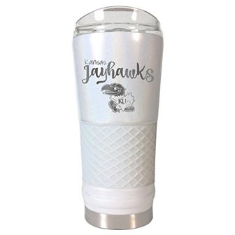 Kansas Jayhawks 24-Ounce Draft Opal Tumbler