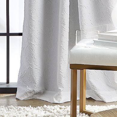 Bloomsbury Pole Top Lined White Curtains