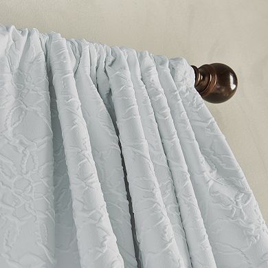 Bloomsbury Pole Top Lined White Curtains