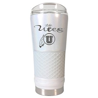 Utah Utes 24-Ounce Draft Opal Tumbler