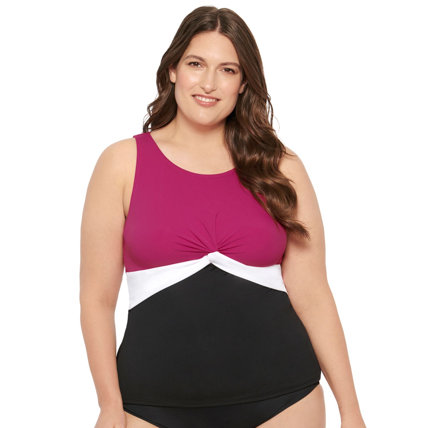 kohls womens plus swimsuits