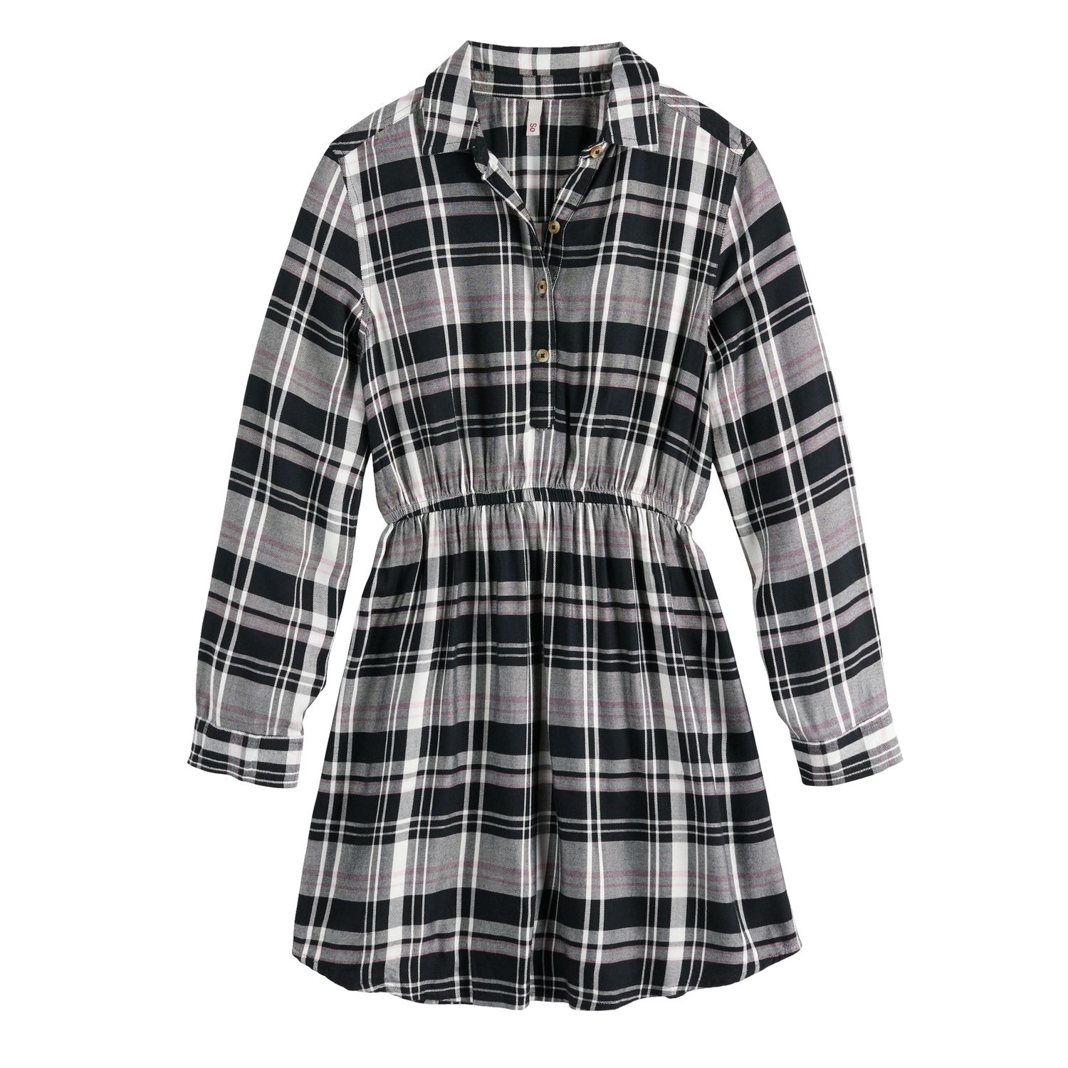 black shirt dress size 20