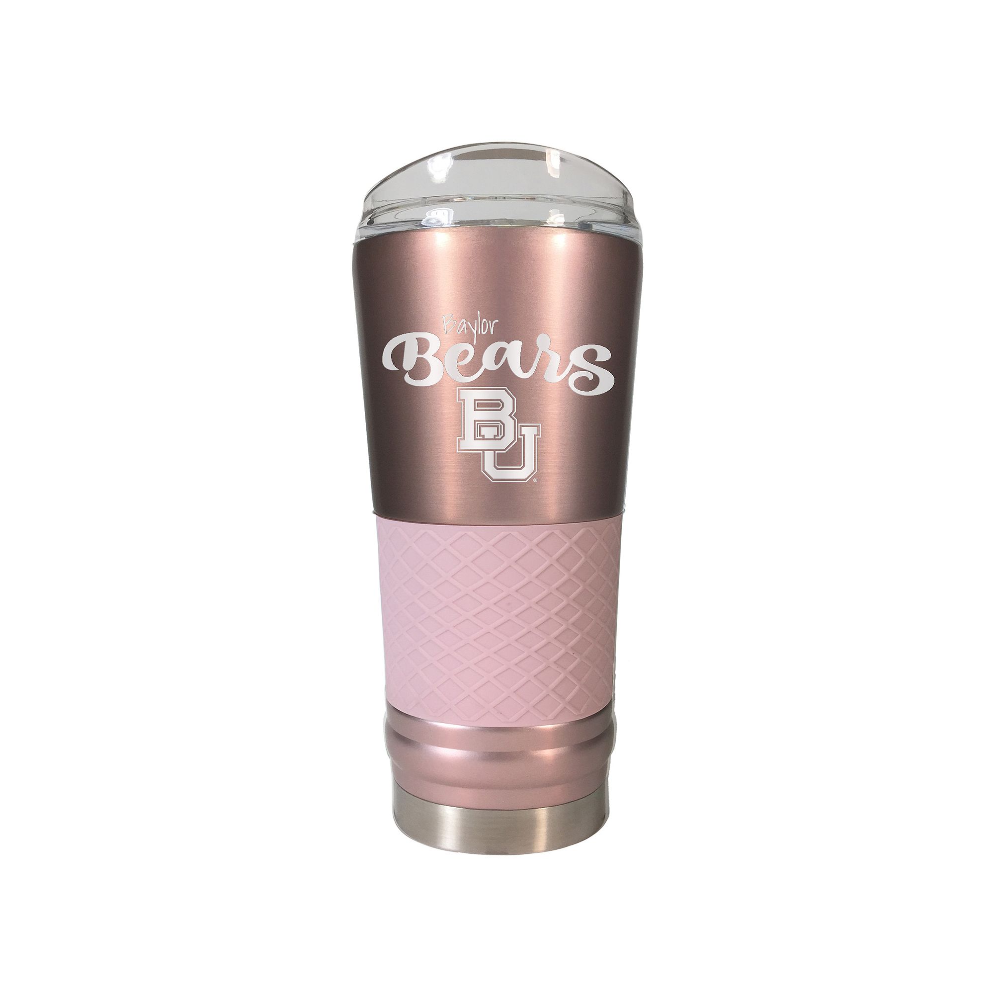 Baylor Bears 24-Ounce Draft Rose Gold Tumbler, Bay Pink