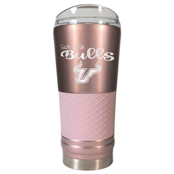 South Florida Bulls 24-Ounce Draft Rose Gold Tumbler