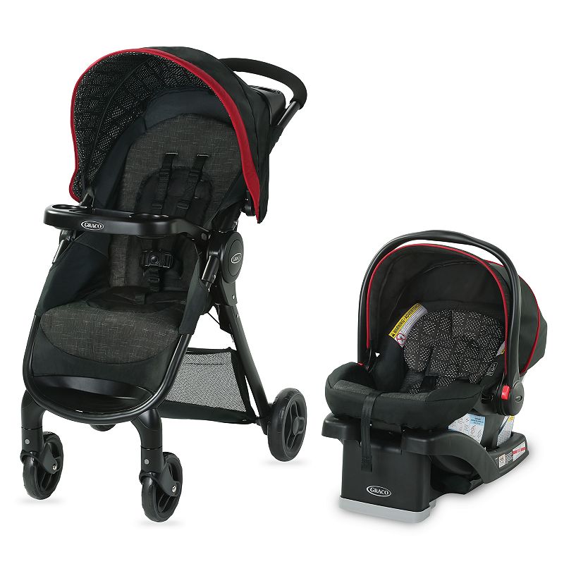 Graco FastAction SE Travel System, Multicolor