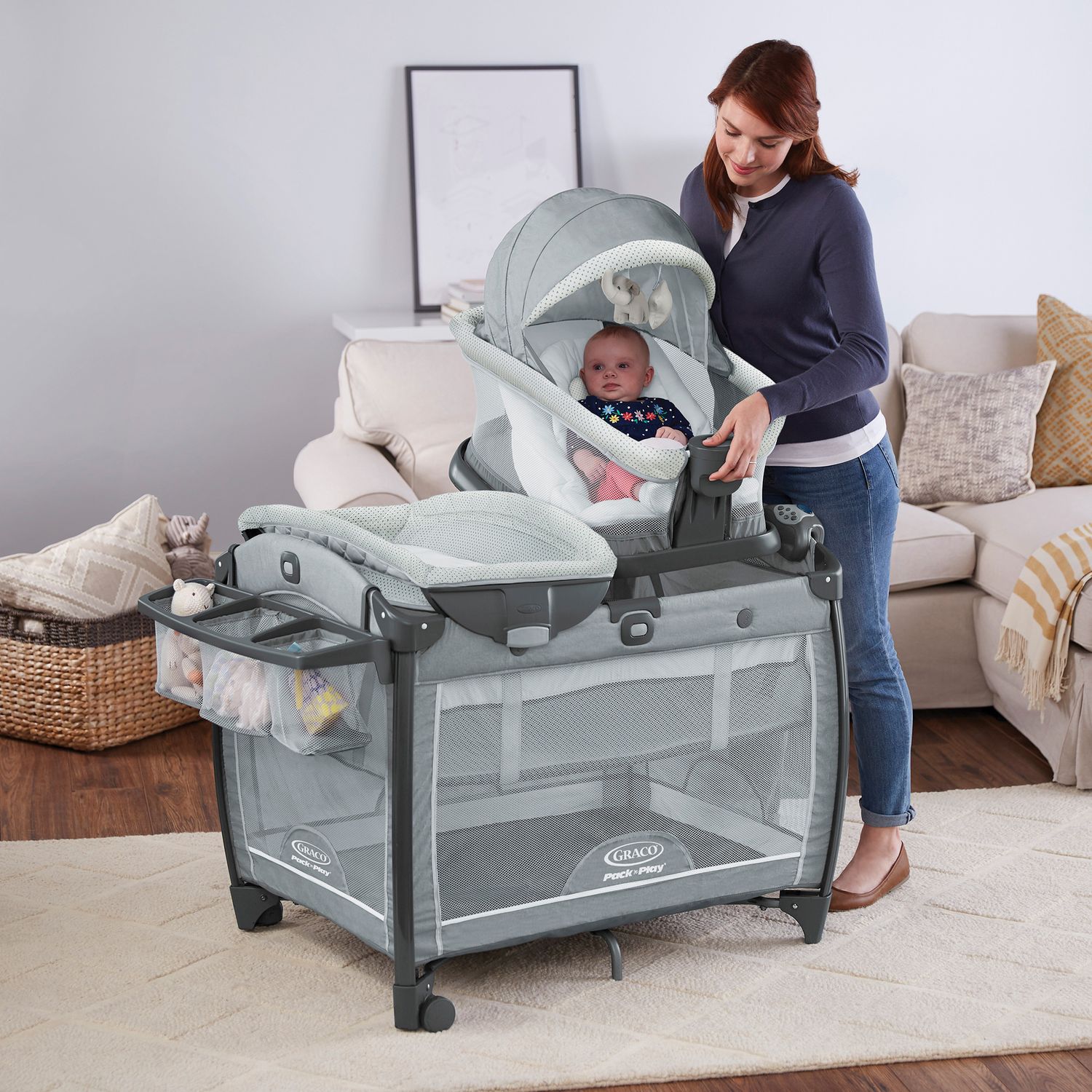 graco pack n play bedside sleeper