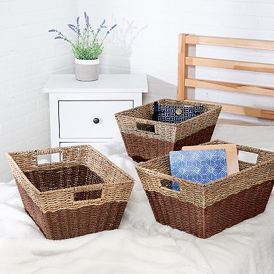 Honey-Can-Do 3-piece Nesting Baskets