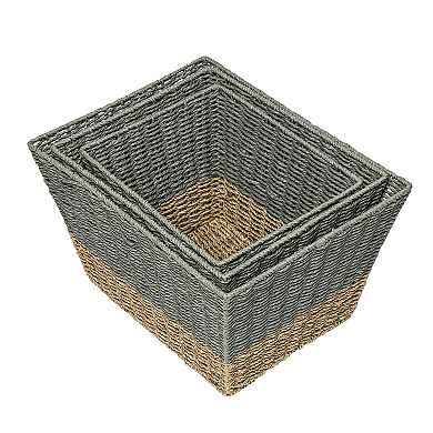 Honey-Can-Do 3-piece Nesting Basket Set