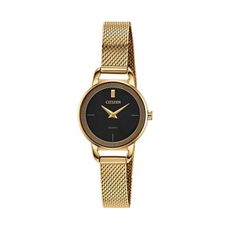 Citizen Women's Gold Tone Stainless Steel Watch - EZ7002-54E