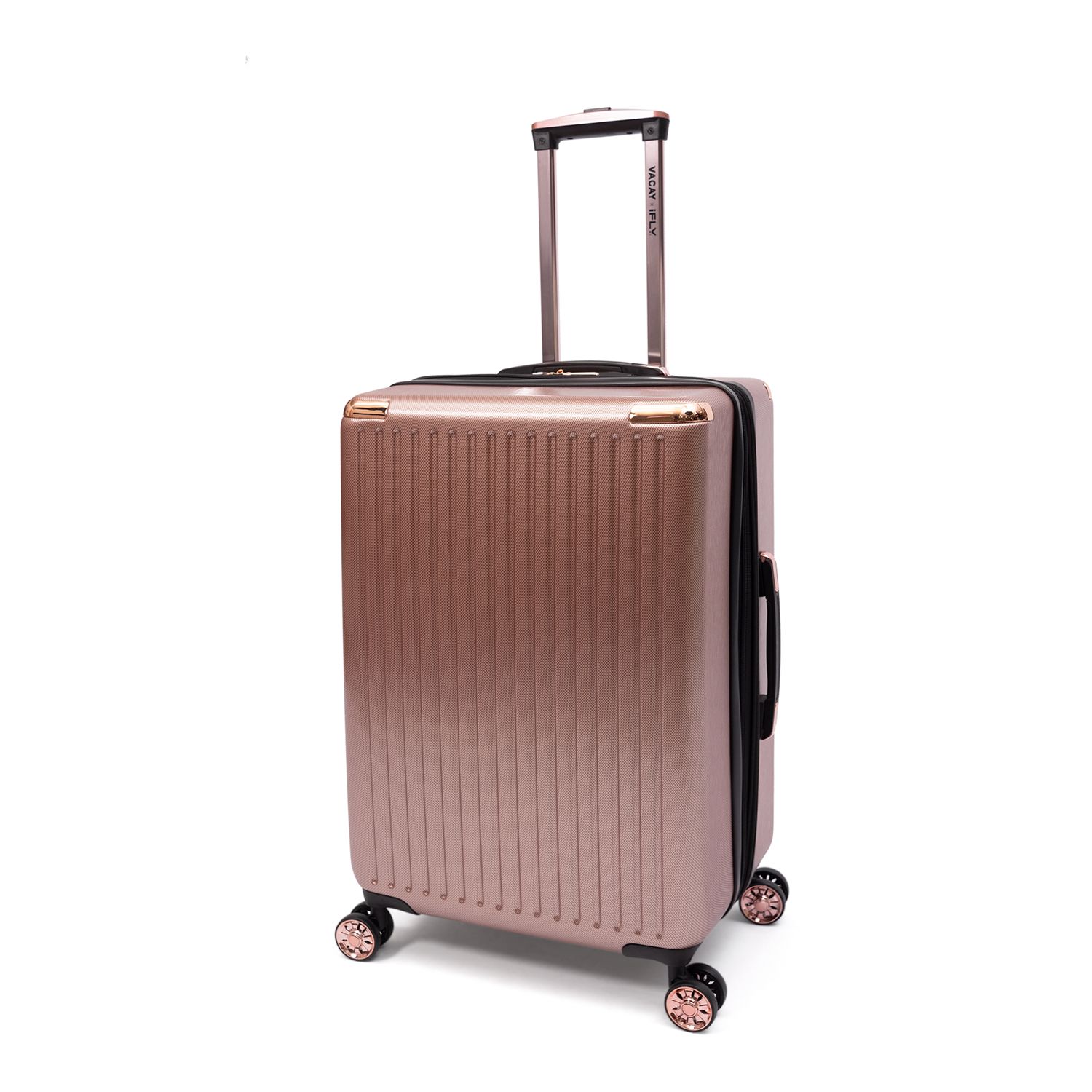 ifly rose gold suitcase