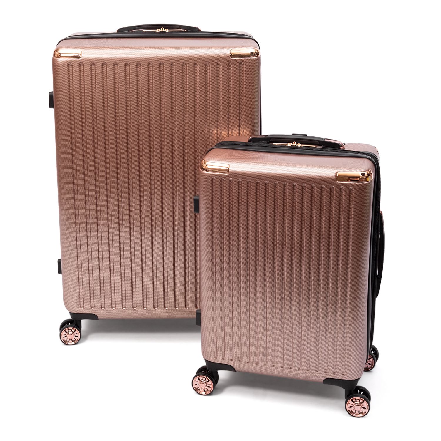 ifly rose gold suitcase