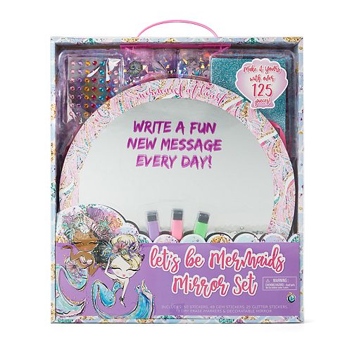 Mermaid DIY Dry Erase Mirror