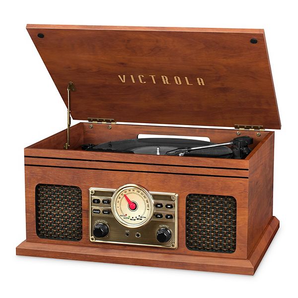 Victrola 4 In 1 Nostalgic Bluetooth Record Player Fm Radio